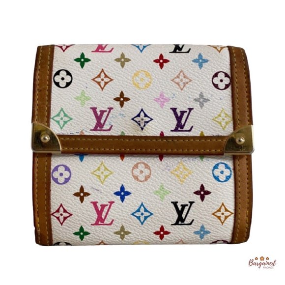 Louis Vuitton Louis Vuitton Elise Monogram Canvas Trifold Wallet